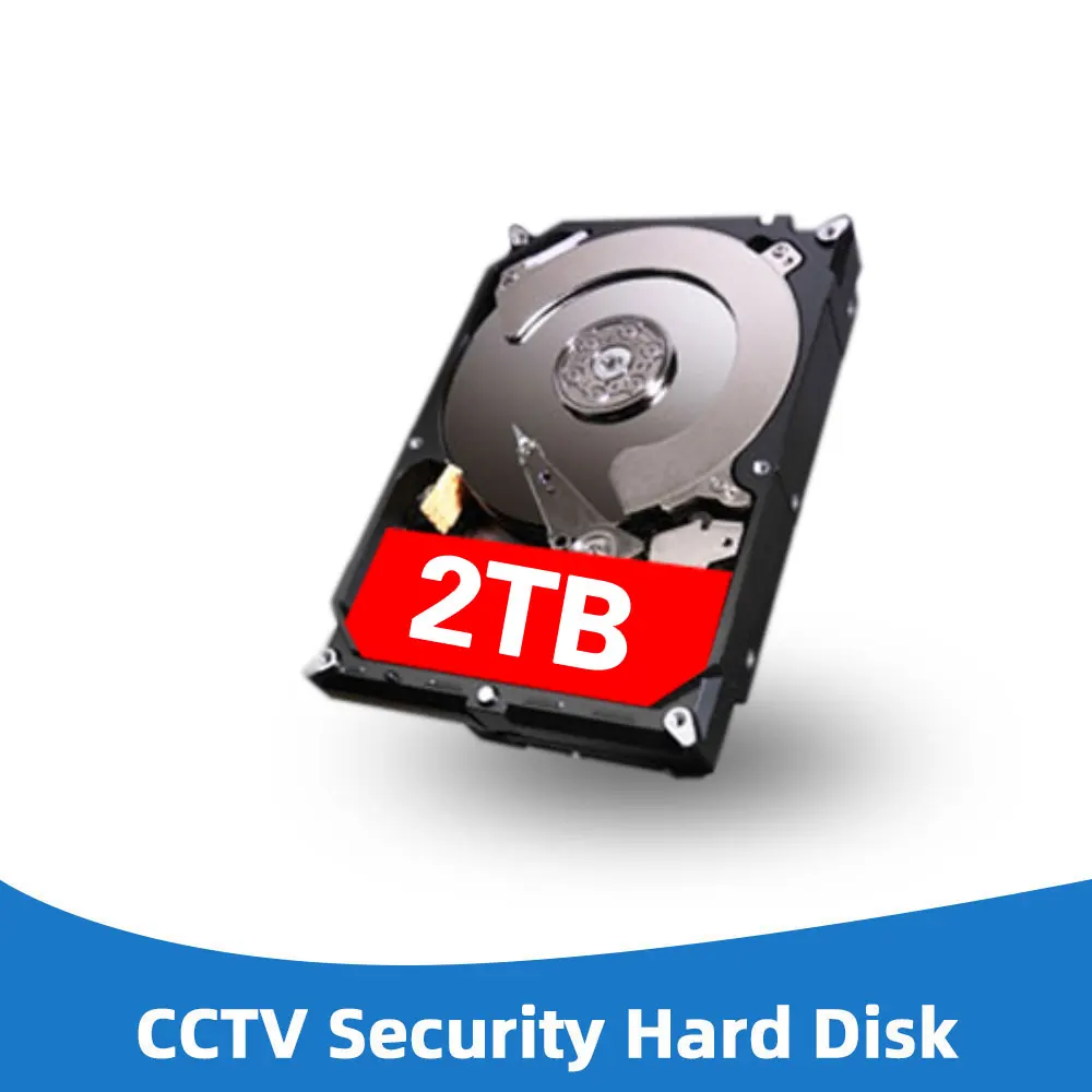 

HCVAHDN SATAIII Hard Disk Drive HDD 2TB 2000GB 64MB 7200rpm for CCTV System DVR NVR Security Camera Video Surveillance Kits