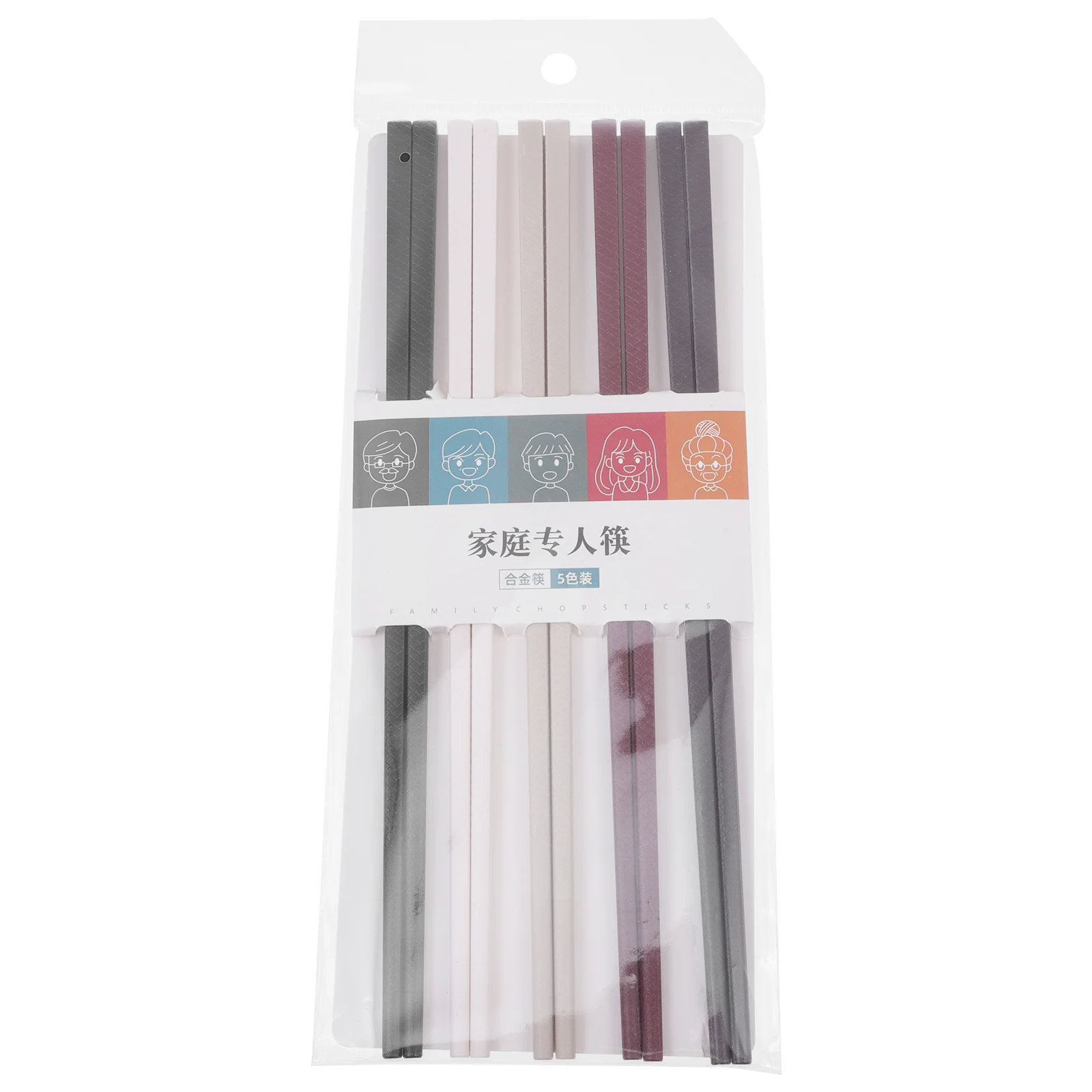 

5 Pairs of Chopsticks Ramen Chopsticks Chinese Chopsticks Sushi Serving Chopstick Training Chopsticks Reusable Chopsticks Set