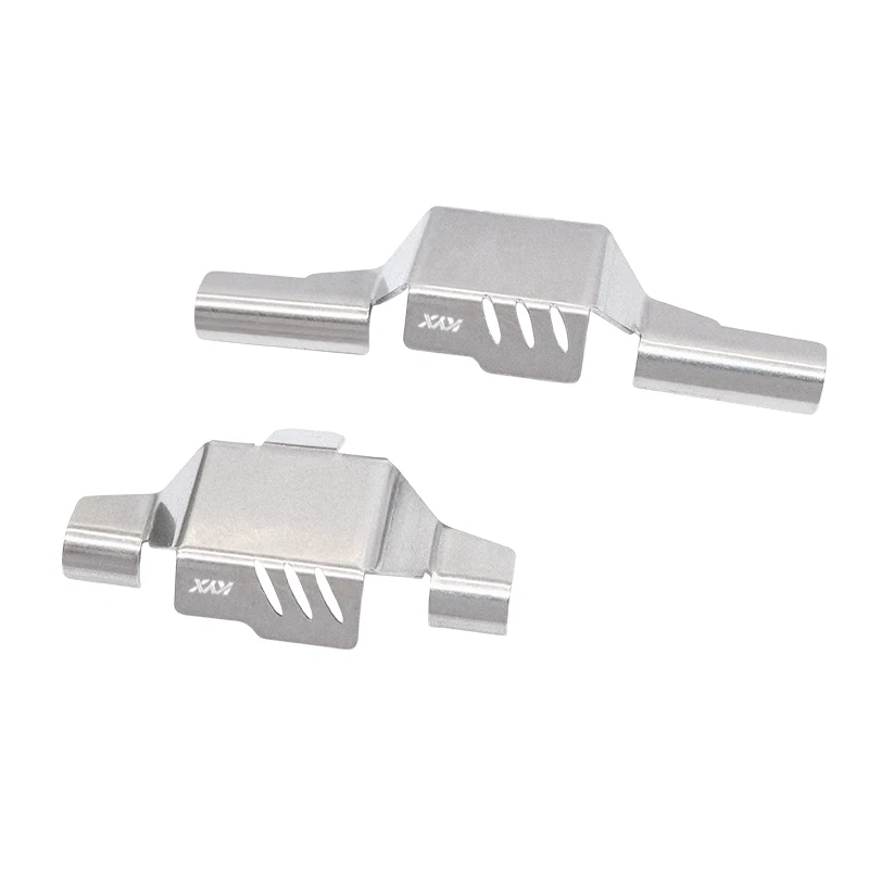 

TRX4M Metal Front Rear Axle Guard Scratch Plates Accessories for 1/18 RC Crawler Car Traxxas TRX4-M Defender Bronco Upgrade Part
