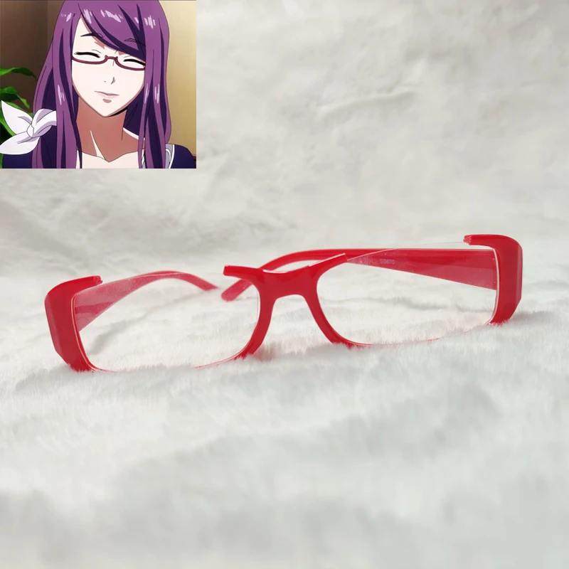 

Anime Tokyo Ghoul Nishio Nishiki Kamishiro Rize Cosplay Eyewear Glasses Costume Prop