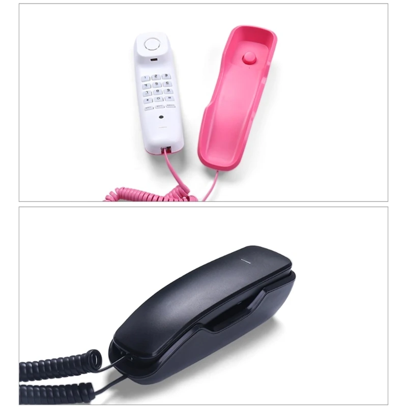 F3KE A061 Стационарный стационарный настенный телефон Портативный мини-телефон