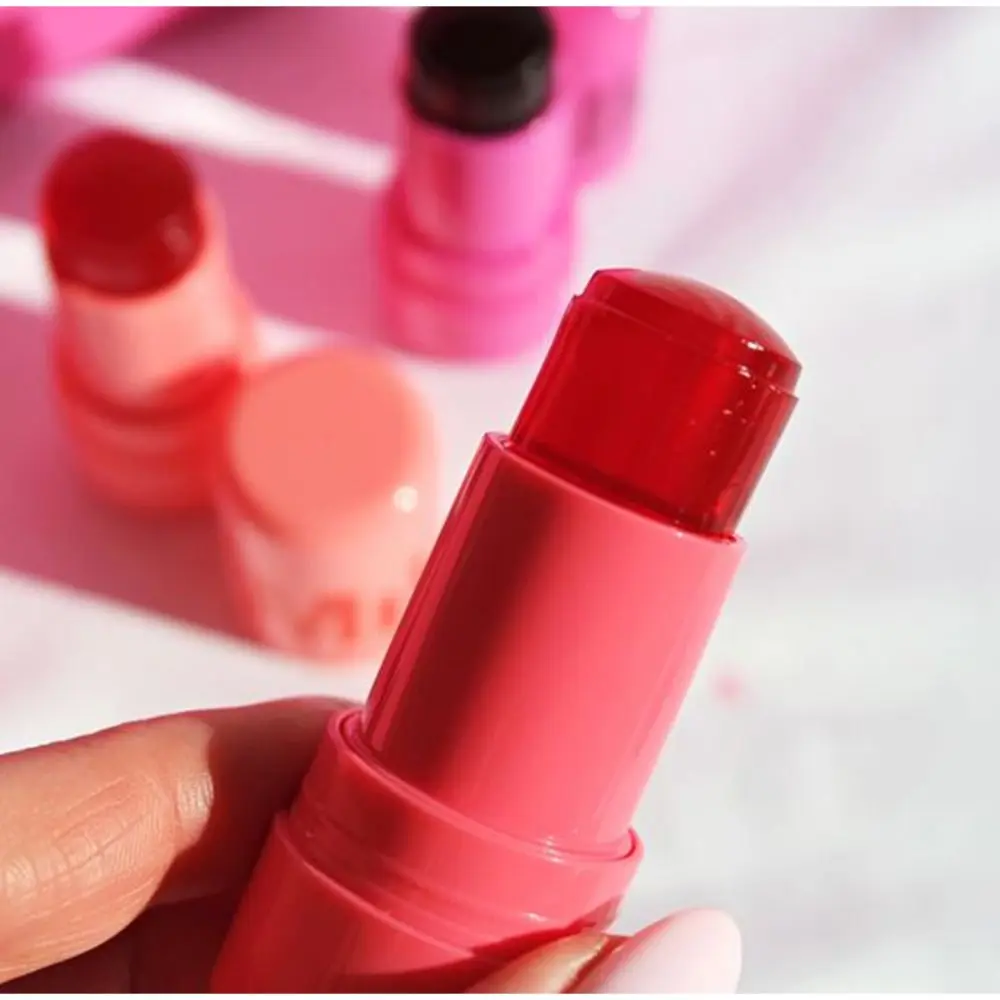 3 в 1 Румяна Желейная помада для контуринга макияжа матовая искусственная