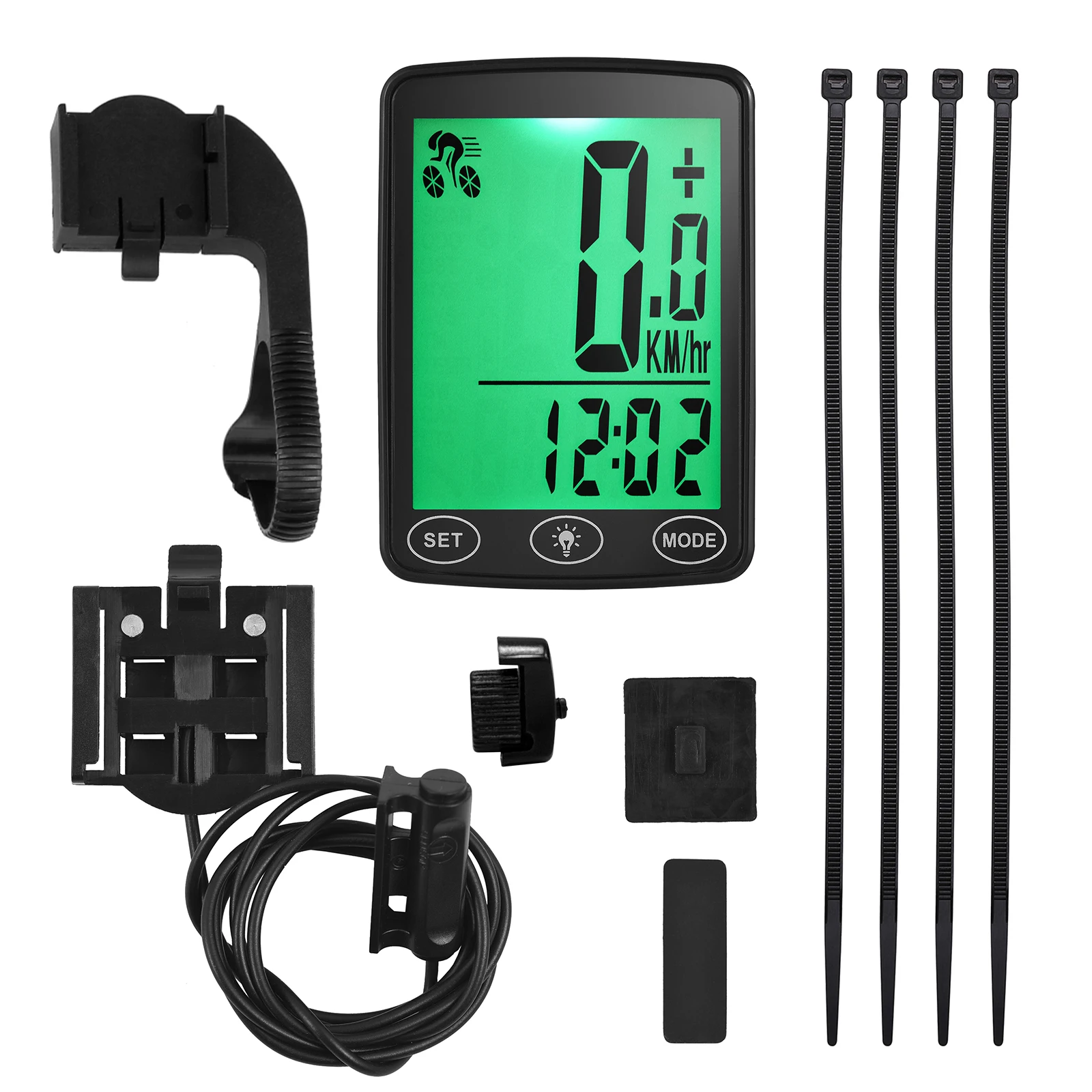 Водонепроницаемый велосипедный компьютер LIXADA с подсветкой одометр спидометр