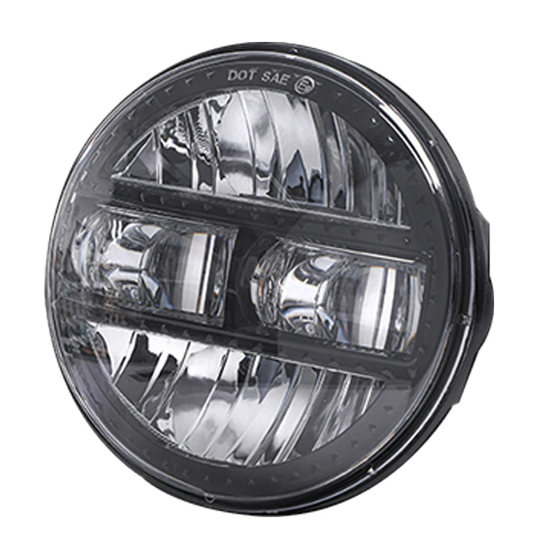 5 75-дюймовая круглая мотоциклетная светодиодная фара для Sportster XL1200C XL883C FXDWG FXSTC Dyna