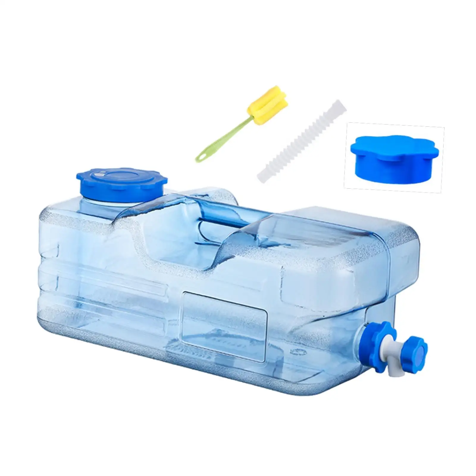 Контейнер для воды кемпинга переноска 15 л портативный со сменной крышкой