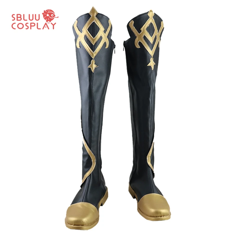 Genshin Impact Traveler Обувь для костюмированной вечеринки Ботинки на заказ в Гонконге