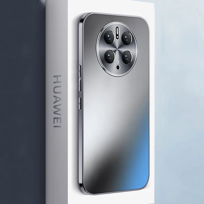 

Металлический матовый Ультратонкий матовый защитный чехол для Huawei Mate 50 Pro, чехол для телефона Mate50 50Pro, противоударный защитный чехол