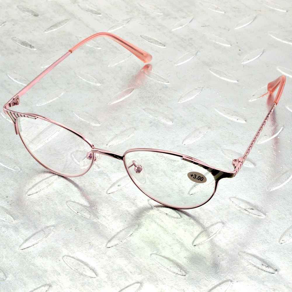 Genuine Women Cat Eye 15 Layer Coated Limit Reading Glasses +1 +1.5 +2 +2.5 +3 +3.5 +4