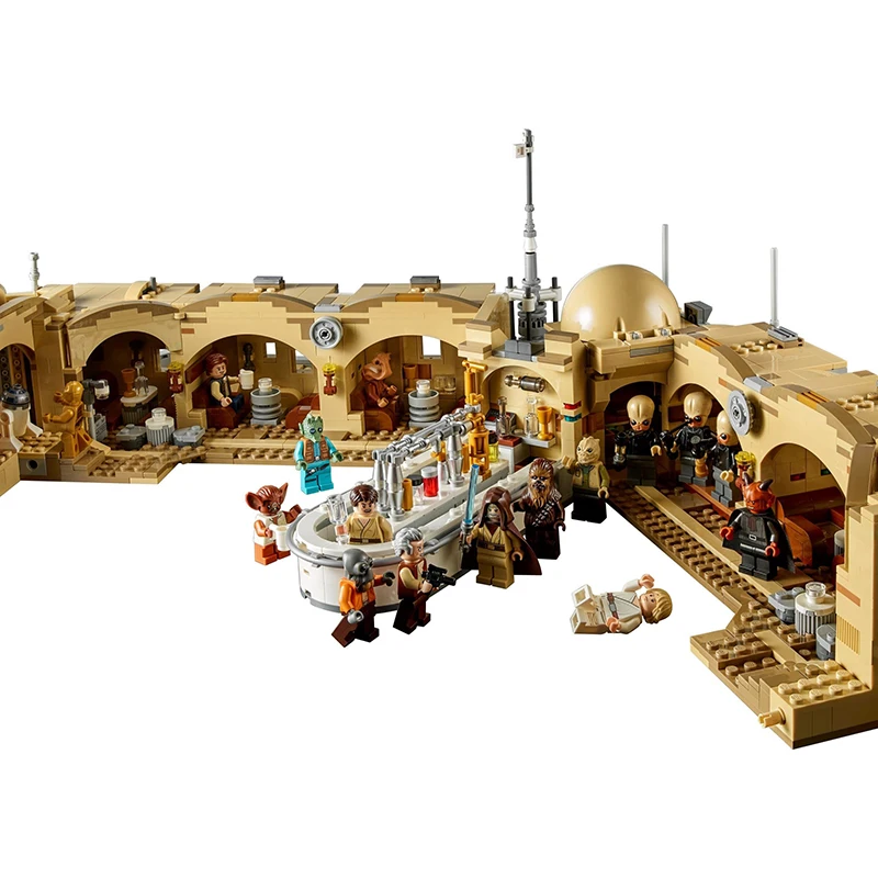 

Новинка DIY МОС-эйсли Cantina The Ucs бритва крест по модели Звездные игрушки и войны строительные блоки кирпичи детские строительные блоки