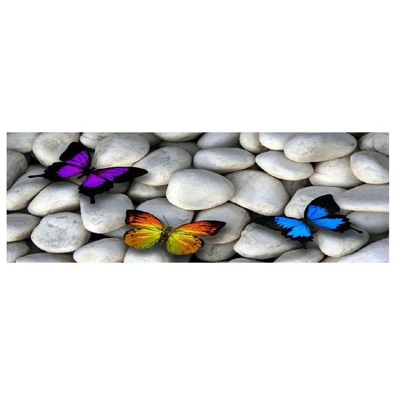 Акция! Модные 3D Красочные бабочки кухня Нескользящие поглощающие воду Коврики