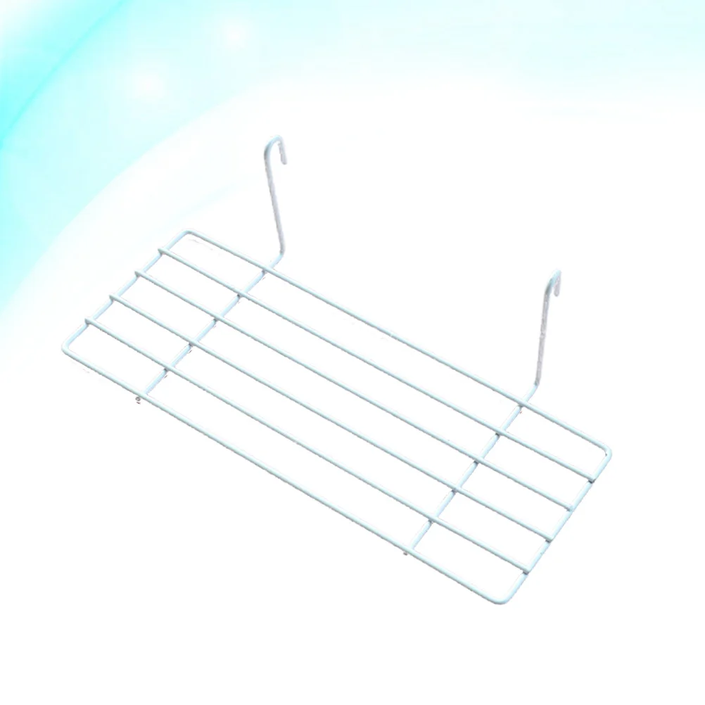 

25 X10cm Black Desk Accessories Metal Floating Shelf Wire Storage Rack Photo Wall Wire Wall Organizer Wire Wall Basket Office