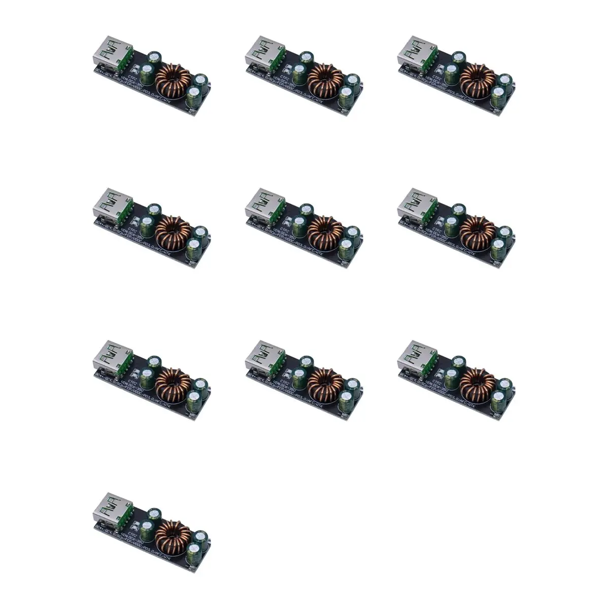 Фото 10X SW3518 / SW3516 QC4.0 QC3.0 1-канальный USB Type-C адаптер для быстрой зарядки мобильных телефонов 6-32В, модуль понижающе-повышающего преобразователя SW3516 №3