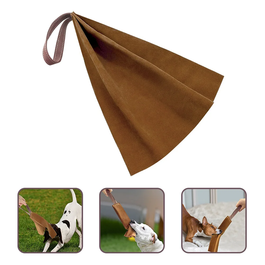 

Tug Dog Toy Puppy Rag Bite Training Toys Interactive Pillow Convenient Biting Tough Professional Tether Cat Jute Bungee Outdoor