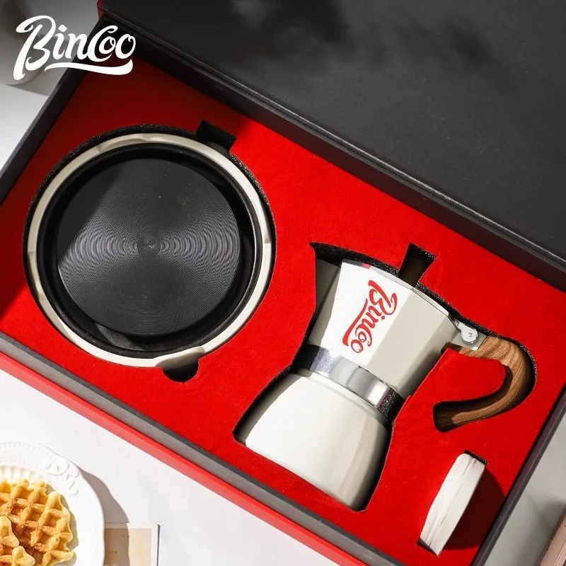 Кофеварка Подарочная коробка Набор Мока Горшок Маленький набор ручной работы