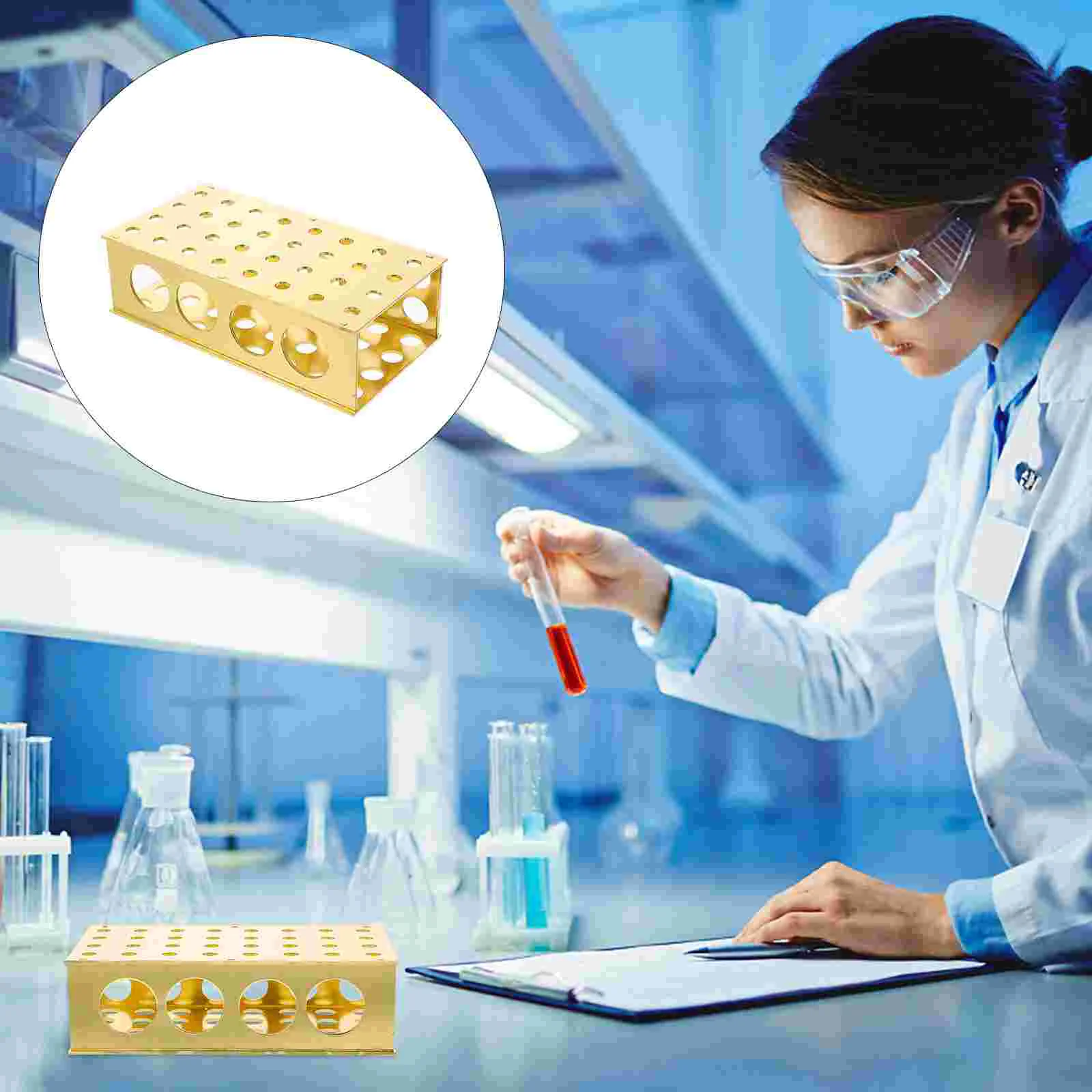 

Test Tube Storage Rack Laboratory Tube Holder Test Tube Storage Holder Rack Vial