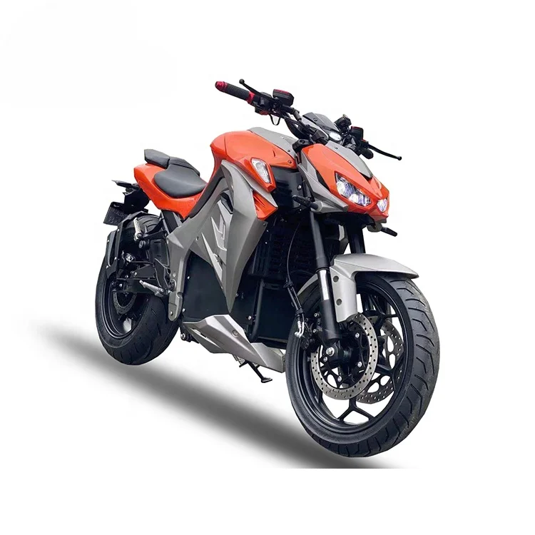 

120KM/H electric motorcycle with double disc brakes moto for adult