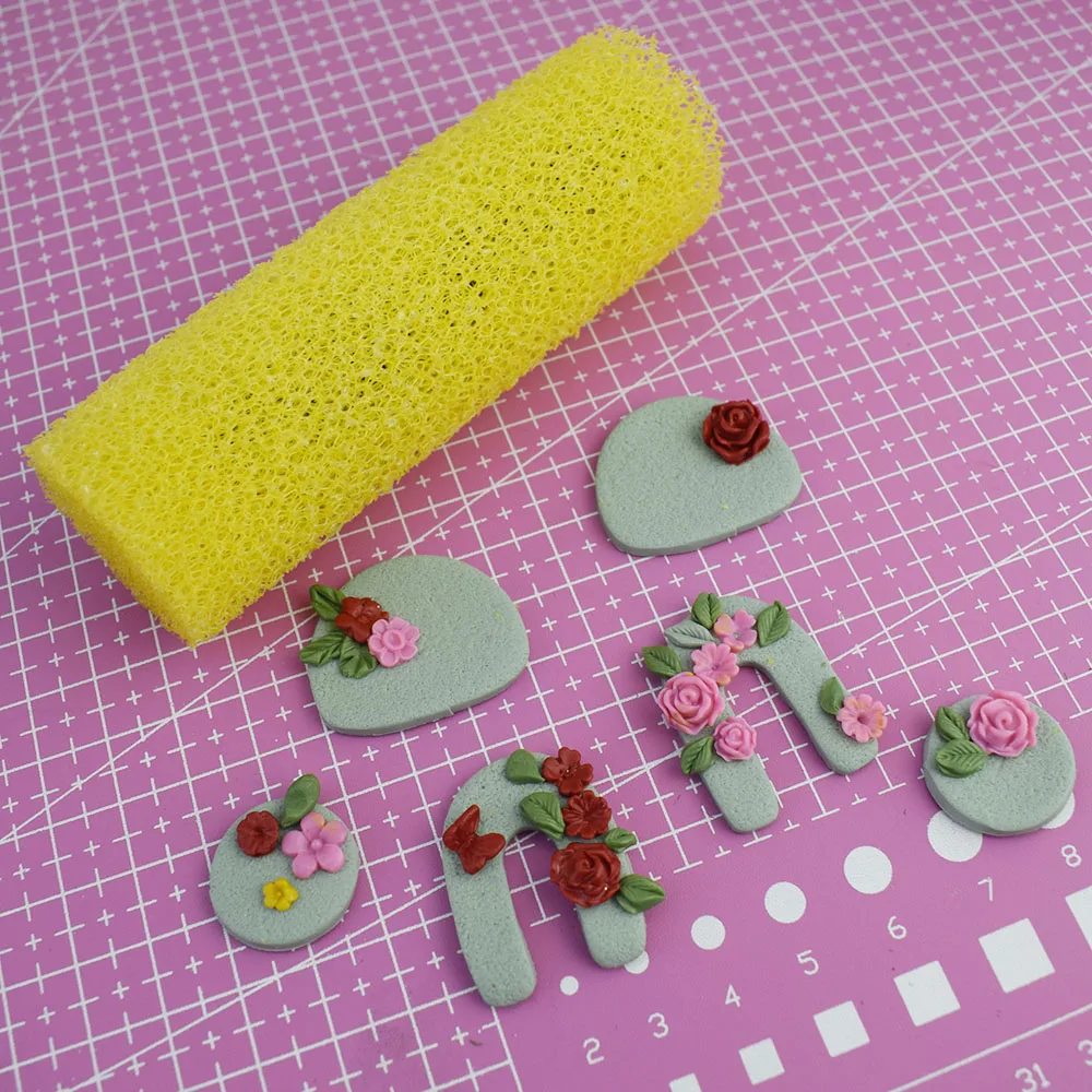 Глина с шероховатой поверхностью текстурные ролики дизайнерская полимерная