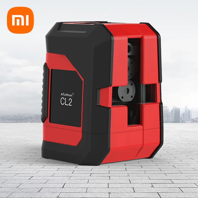 

Xiaomi DUKA ATuMan Laser Level Cross Line 10 meters Self-Leveling Vertical and Horizontal Cross-Line CL2 Red Laser Beam Line