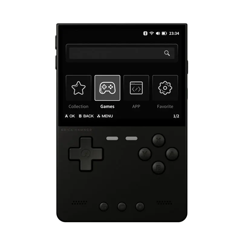 Фото 【ПОДАРОК】Портативная игровая консоль TRIMUI BRICK с 3,2-дюймовым IPS-экраном 1024x768, Hammer Open Source, ретро-геймпад №1