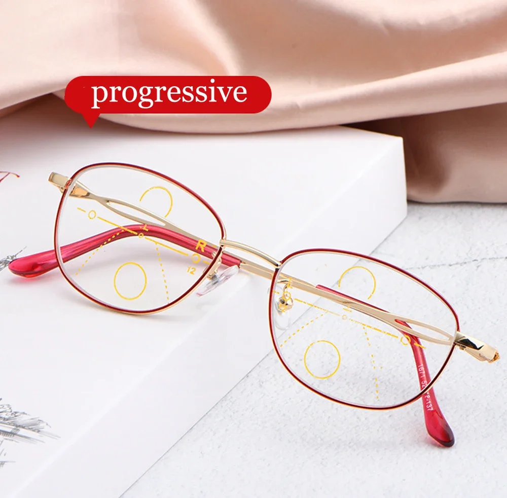

Очки для чтения прогрессивные с мультифокусом и бифокальными линзами для мужчин и женщин, овальные очки с полным ободком, коммерческие + 0,75 + 1 + 1,25 + 1,5 + 1,75 + 2 + 2,25 до + 4