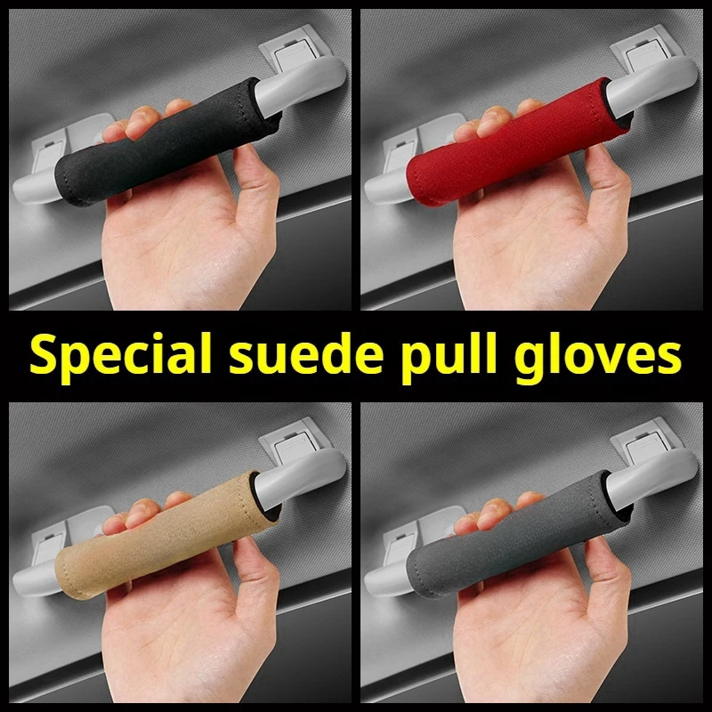 Защитный чехол на ручку крыши автомобиля защитный меховой для Mazda 3 Exela CX-5 EZ-6 CX-30 MX-5