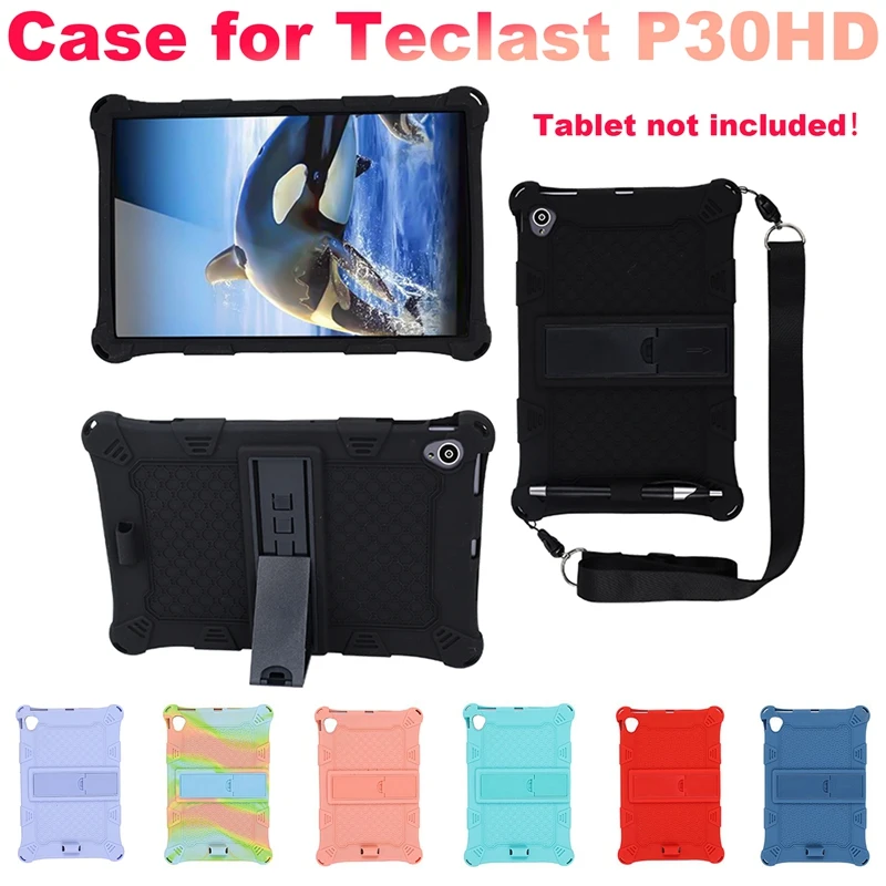 

Чехол для планшета Teclast P30HD 10,1 дюймов силиконовый чехол + ручка + ремешок для Teclast P30HD чехол для планшета