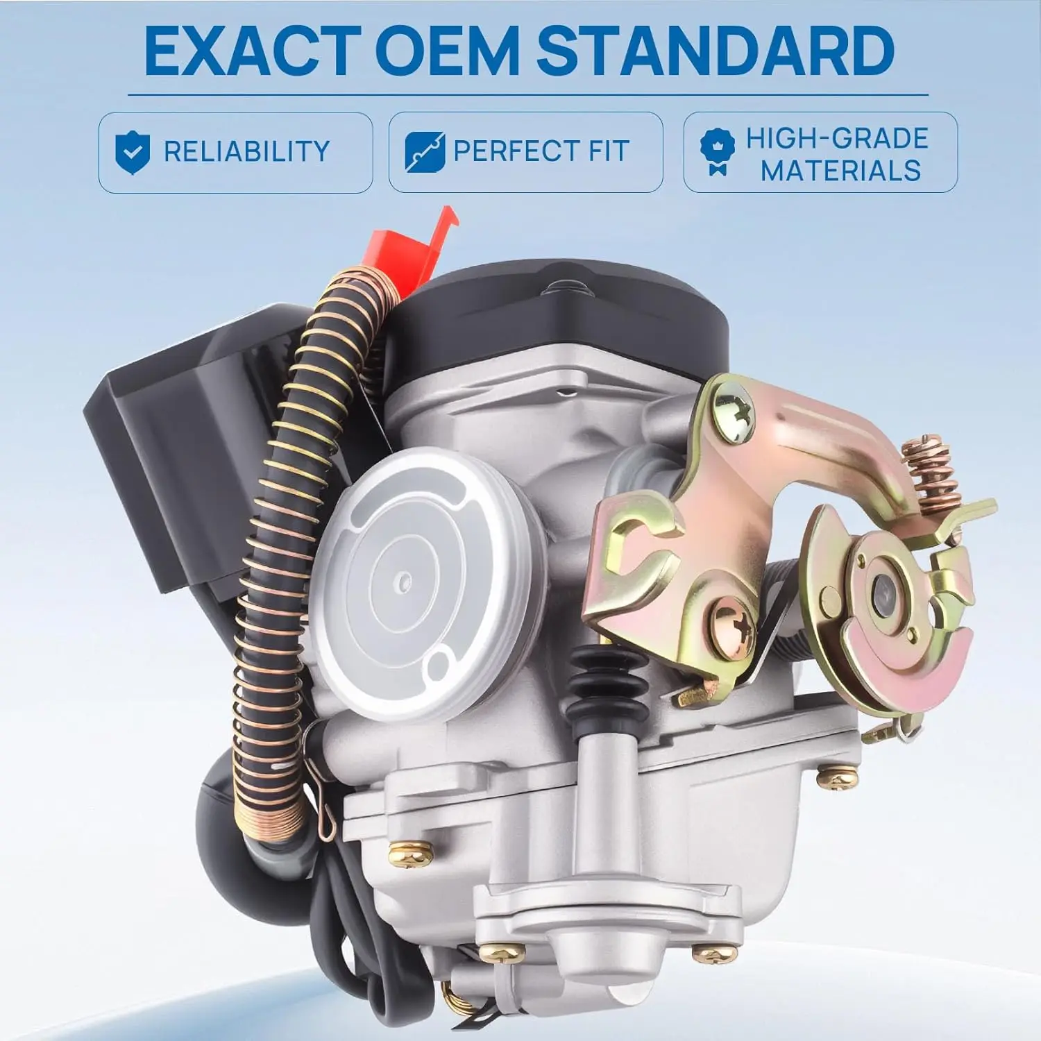 Фото Карбюратор GY6 50Cc PD18J, комплект карбюратора, совместимый с Tao Tao 49Cc 50 ATM50 Pony VI №3