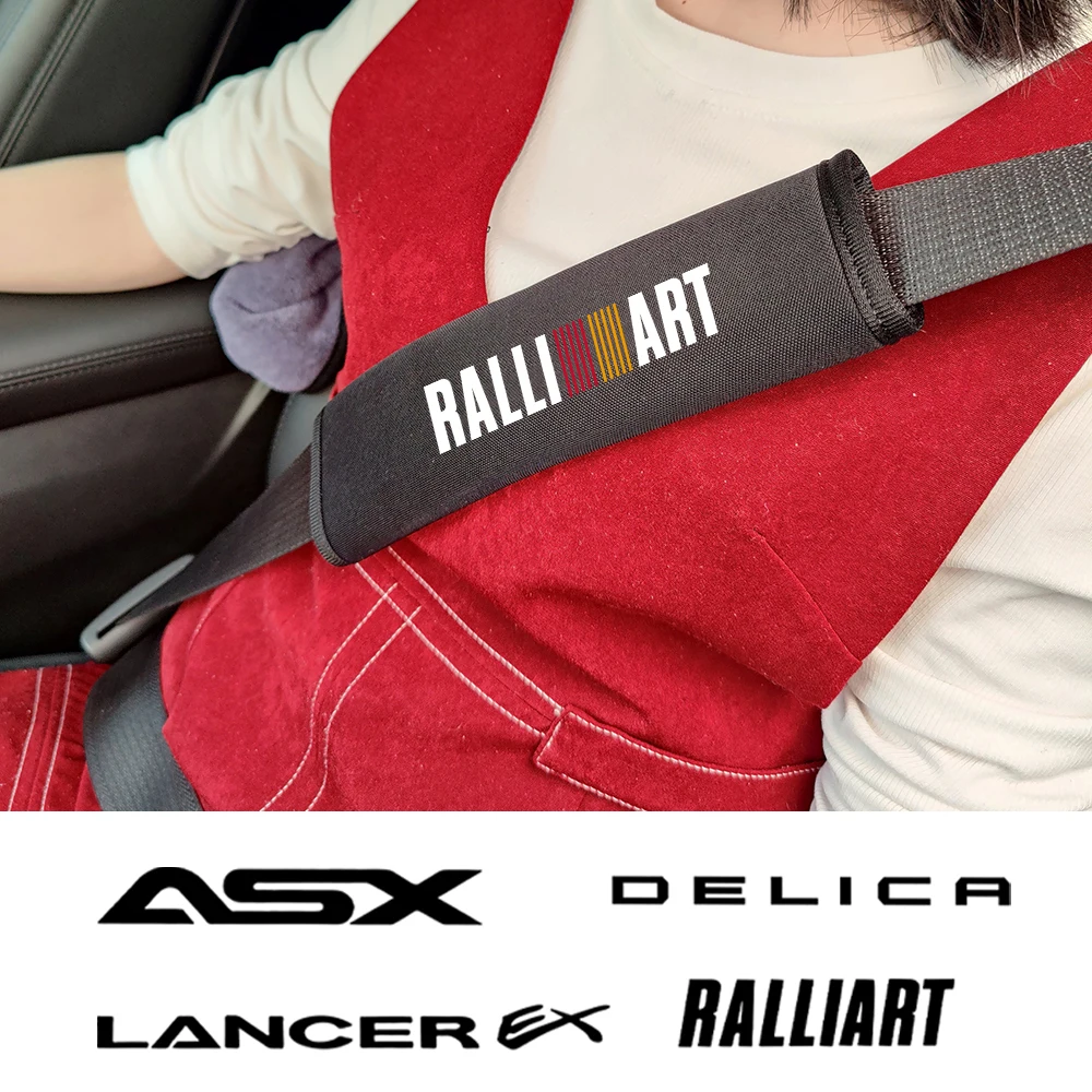 Автомобильные накладки для ремня безопасности чехол Mitsubishi LANCER EX FUSO EK ECLIPSE DELICA Colt