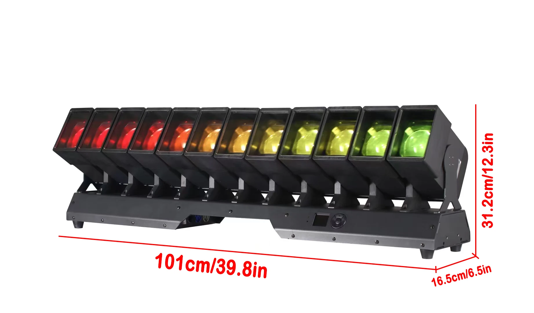 Светодиодная лампа с отдельной струящейся головкой и лучным освещением для