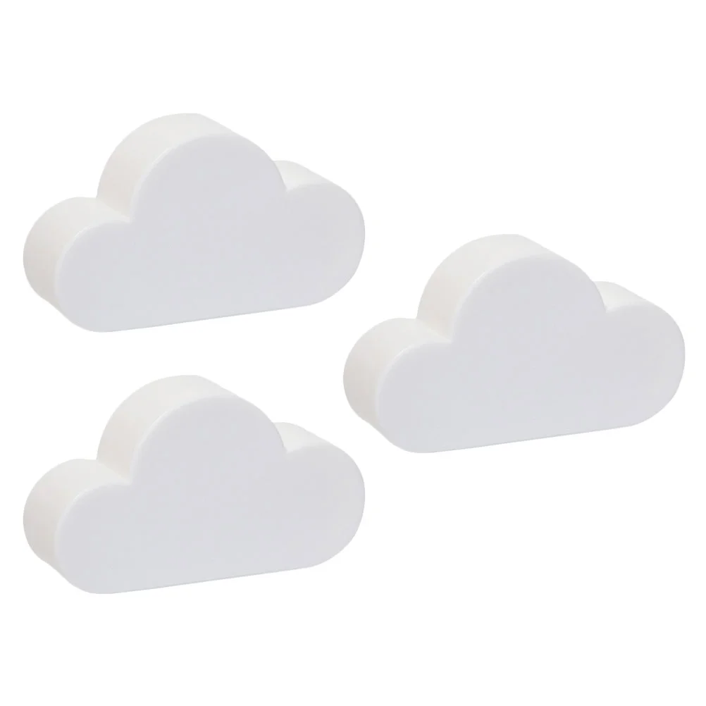 

3Pcs Cloud Key Holders Wall Key Holders Adorable Key Hangers Keychain Holders