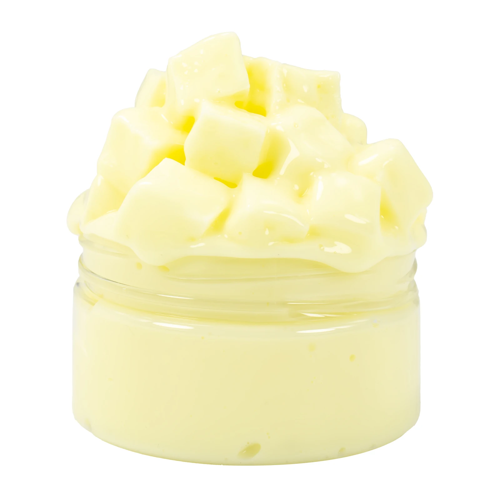 Набор Jelly Cube Crunchy Fluffy Slime — суперэластичная антистрессовая игрушка набор слизи с