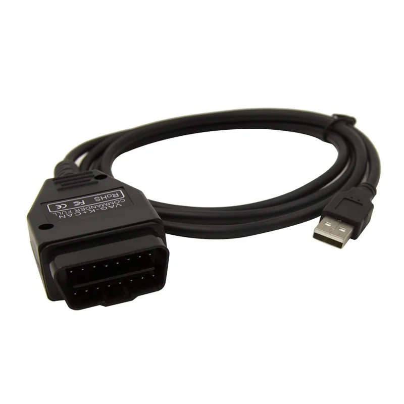 Диагностический кабель OBD2 с чипом VAG K + CAN Commander 1 4 и FTDI FT232RL PIC18F258 для VW / AUDI SKODA SEAT |