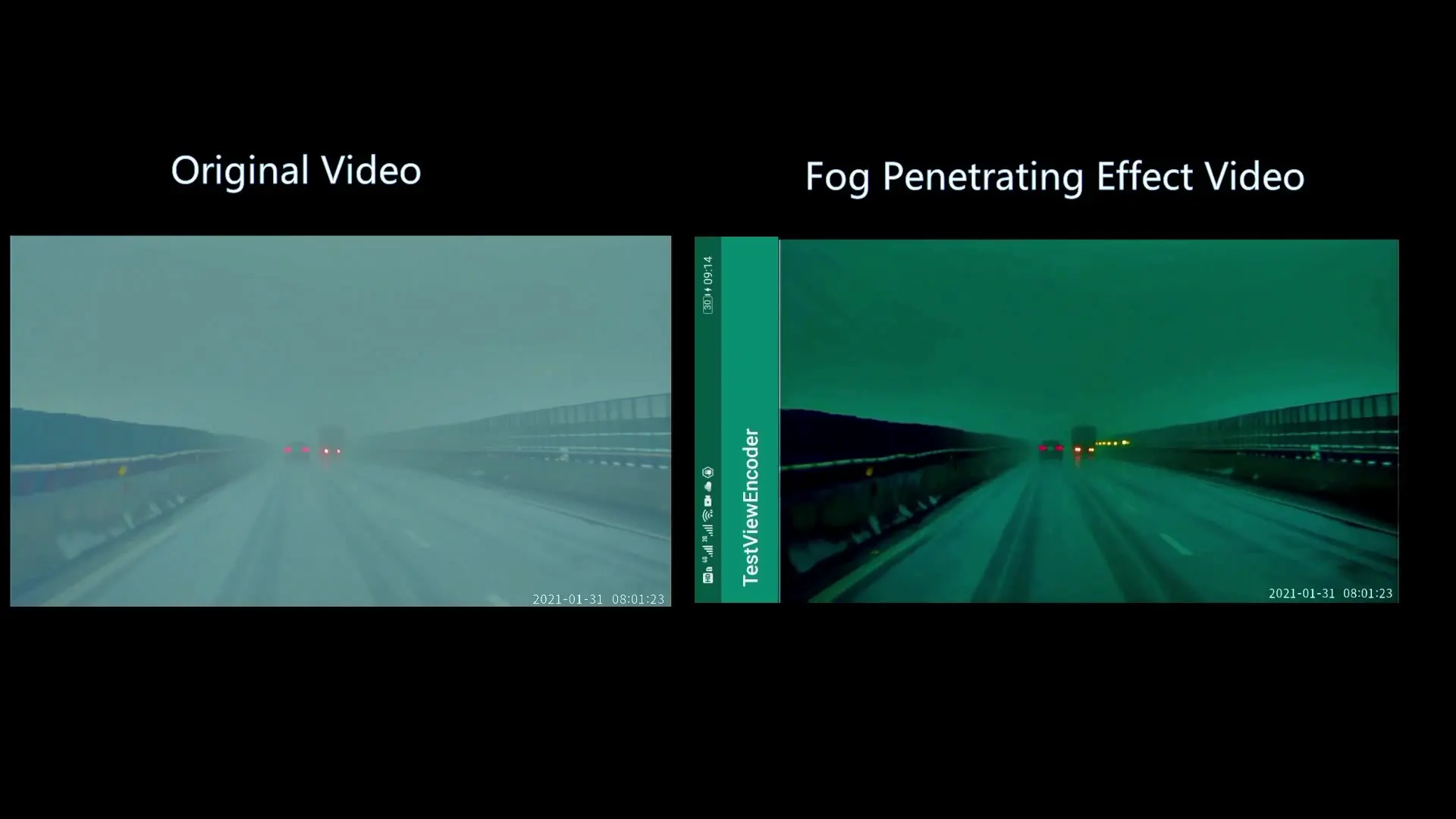 

Foggy Night Vision Thermal Camera Car DC12V Voltage with Free Shipping
