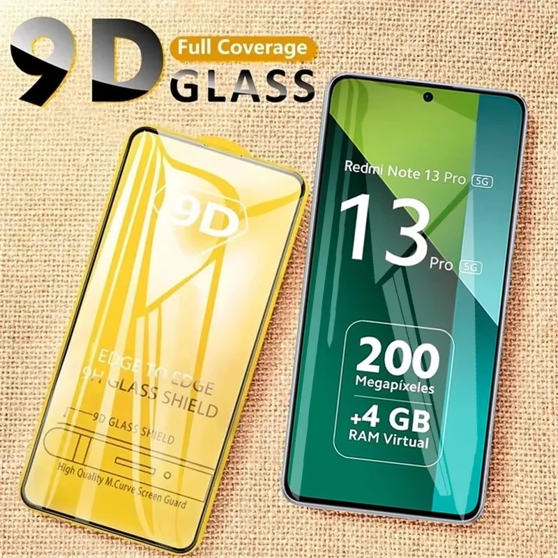 Фото Защитное стекло 9D (4 шт.) для Xiaomi Mi 15, 14T, 13T, 14T Pro, 13T Pro, 9T Pro, 9T, 11i, 11 Lite, 12 Lite №2