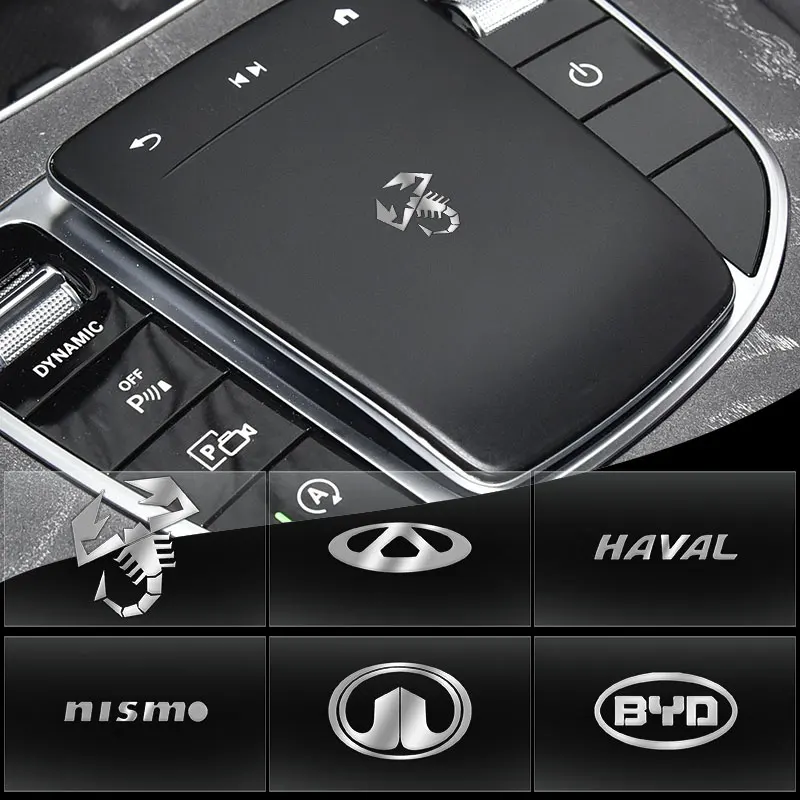 

New Car Window Lift Button Sticker Steering Wheel Decal Car Interior For Renault Clio Laguna 2 Megane 2 3 Duster Logan Captur