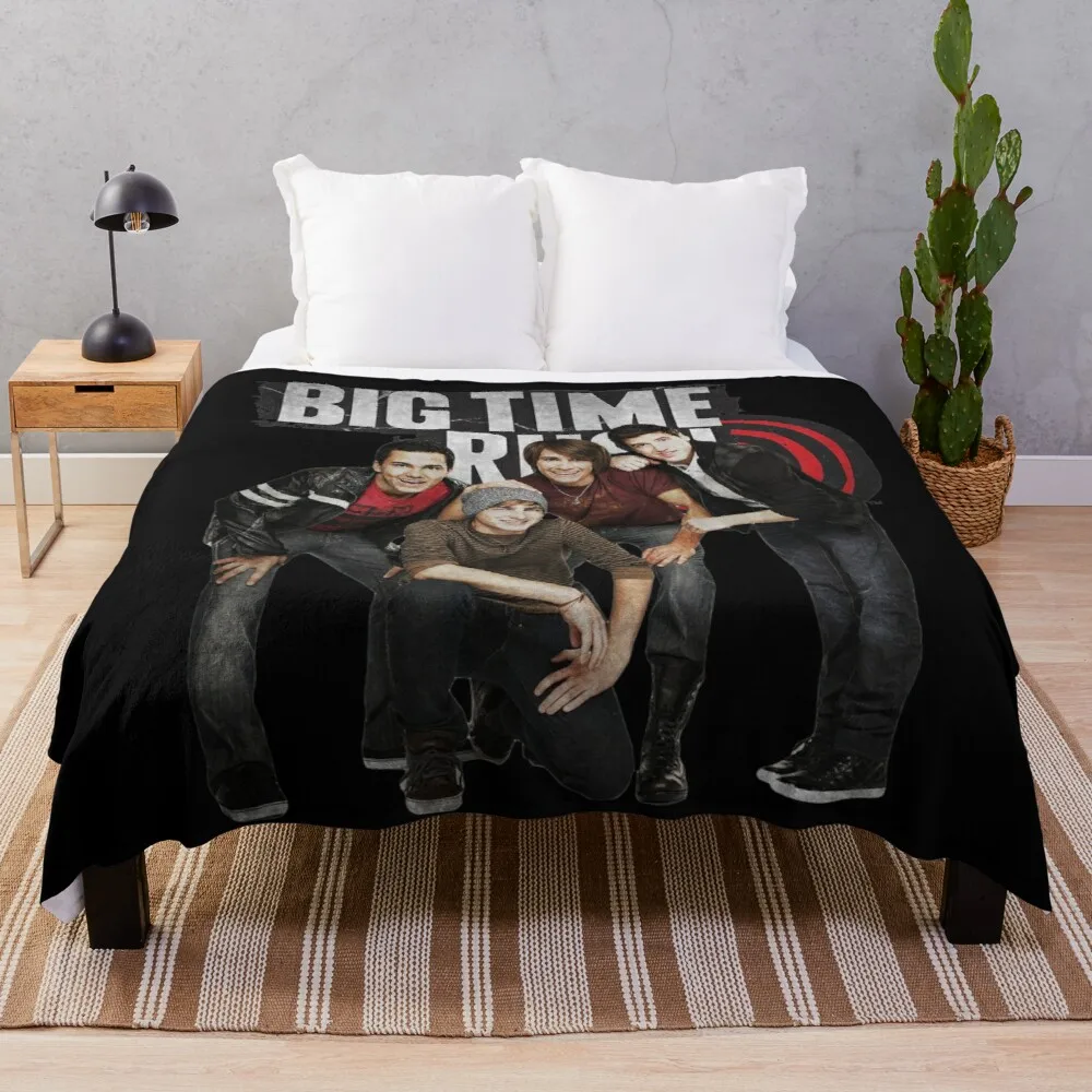 

Big Time Rush Throw Blanket multi-purpose Thin wadding blanket luxury st blanket