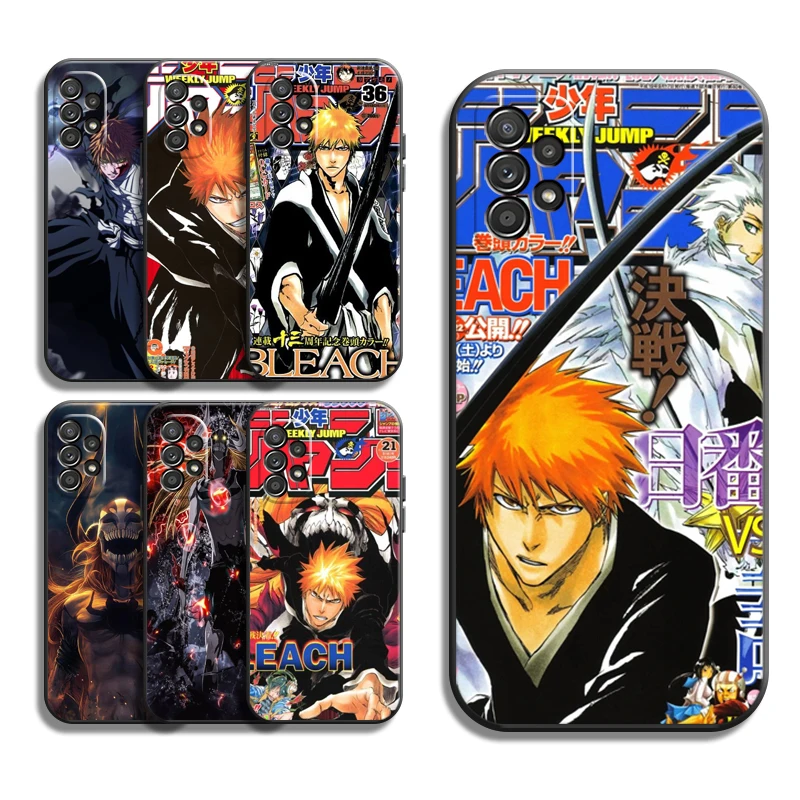 

Bleach Anime Japan Phone Cases For Samsung Galaxy A51 4G A51 5G A71 4G A71 5G A52 4G A52 5G A72 4G A72 5G Cases Back Cover