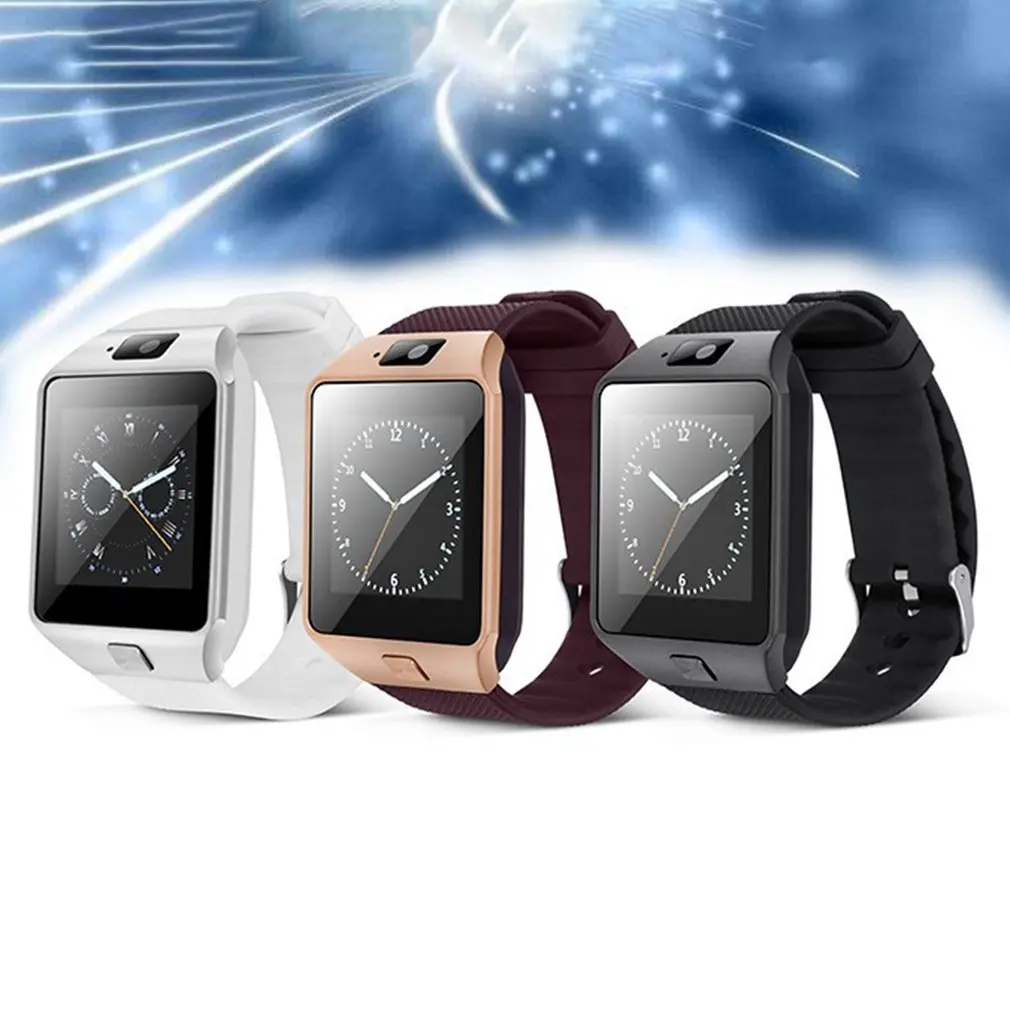 

2023 Hot DZ09 Touch Screen Smart Watch With Camera Wrist Watch SIM Card Smartwatch For IOS Android Phone Support Multi Language