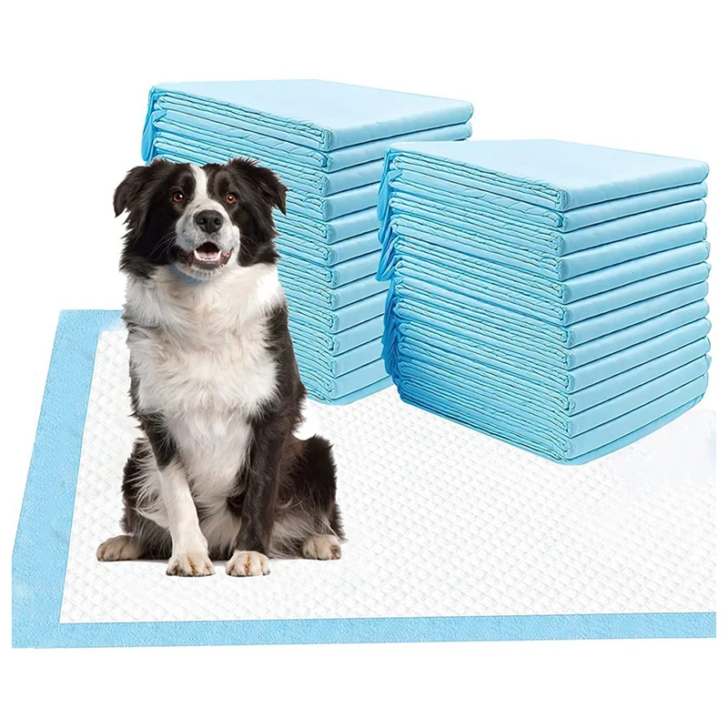 

Dog Pee Pads, Disposable Dogs Training Potty Pads,Pet Training Pads Strong Absorption Floor Mat