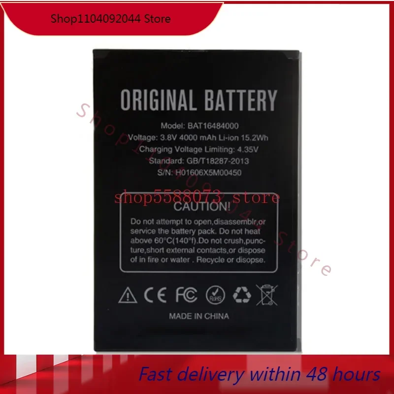 Doogee x5 max pro аккумулятор 4000 мА Для mtk6737 смартфон 6 0 мА/ч android четырехъядерный