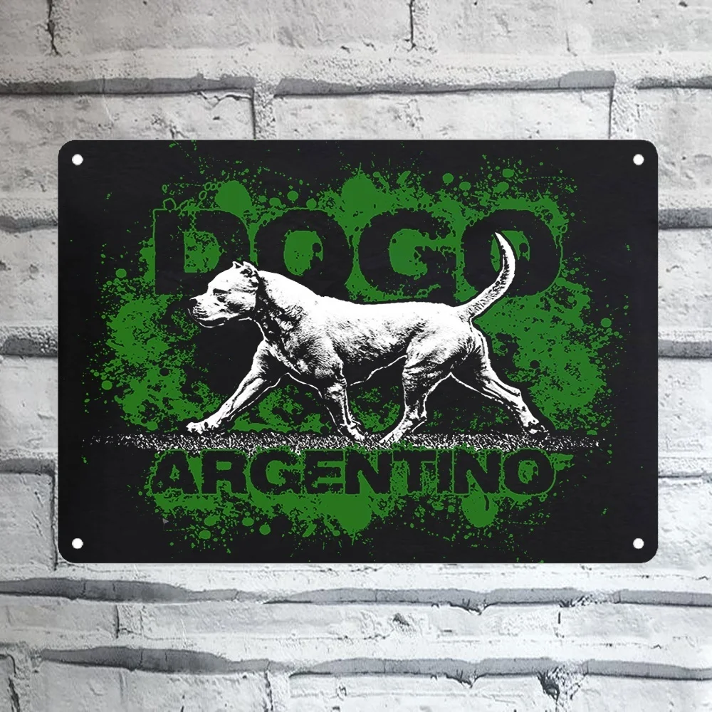 

Dogo серебристо-жестяной плакат, постер для дома, пабов и баров, настенный плакат, кофейный сад, офис, мужская пещера, металлический знак для кл...