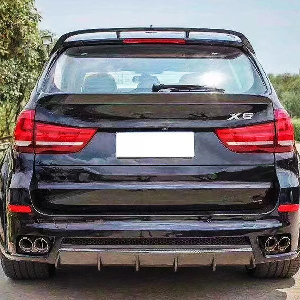 Задний спойлер из углеродного волокна для BMW X5 F15 M Sport 2014 15 16 17 18