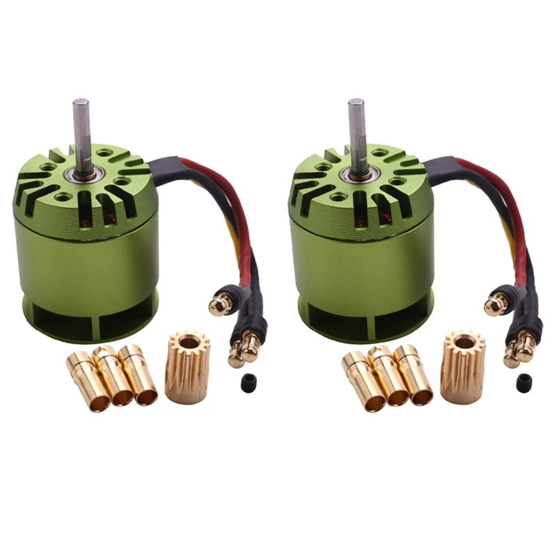 

2X 4000KV Brushless Motor For All ALIGN TREX T-Rex 450 RC Helicopters
