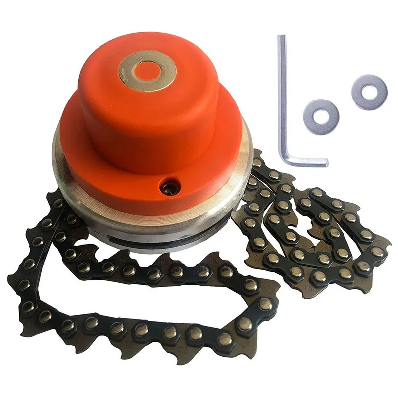 

65Mn Lawn Mower Chain Grass Trimmer Head Chain Brush Cutter Weed Eater Outdoor Garden Universal