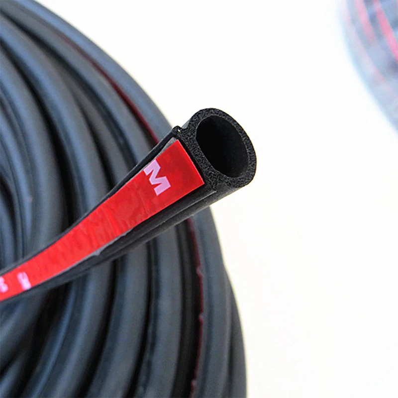

Big D Shape Weatherstrip Rubber Seals Sound Insulation Sealing Big D Type Car Door Seal Strips Sticker Automobiles Accessories