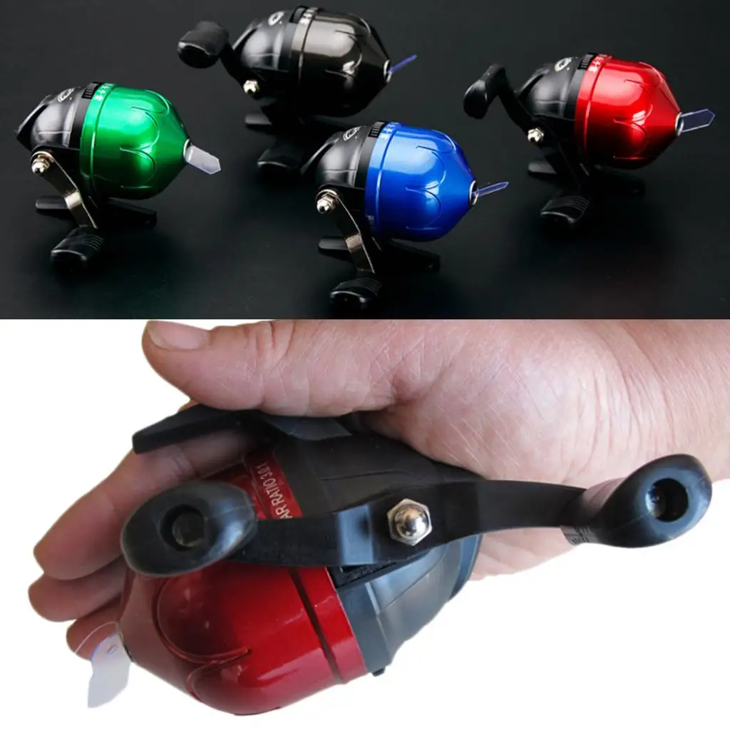 Вращающаяся Рыболовная катушка для большой палатки приманки 3 0: 1 рыболовная