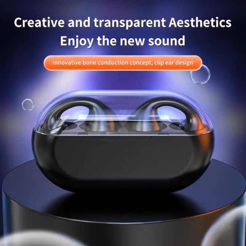 

Hifi Stereo Earbuds Headsets Air Conduction Earphones Powerful Power Reserve Real-time Power Display Sport Headphones