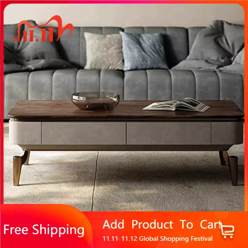 

Скандинавский центр для гостиной, обеденный стол, роскошный минималистичный стол для кафе, мраморный японский стол, роскошная мебель