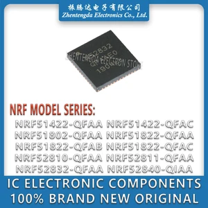 NRF51422 NRF51802 NRF51822 NRF52810 NRF52811 NRF52832 NRF52840 NRF IC MCU Chip QFN