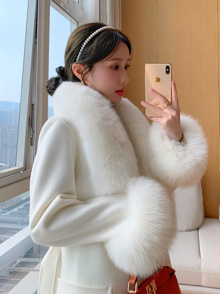 Рисунок 3 - 2023 европейские длинные кашемировые шерстяные пальто